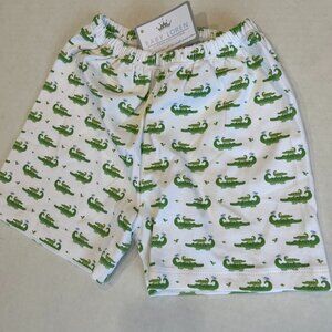 Boy - 6Y - NWT Baby Loren Blue Alligator Shorts